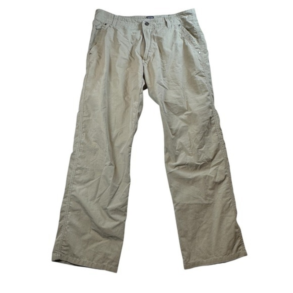 Kuhl Mens‎ Hiking Pants Outdoor Casual Khaki Beige Size 34x30 Lightweight
